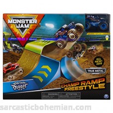 Monster Jam Official Champ Ramp Freestyle Playset Featuring Exclusive Son-uva Digger Monster Truck B07GTKVCYJ